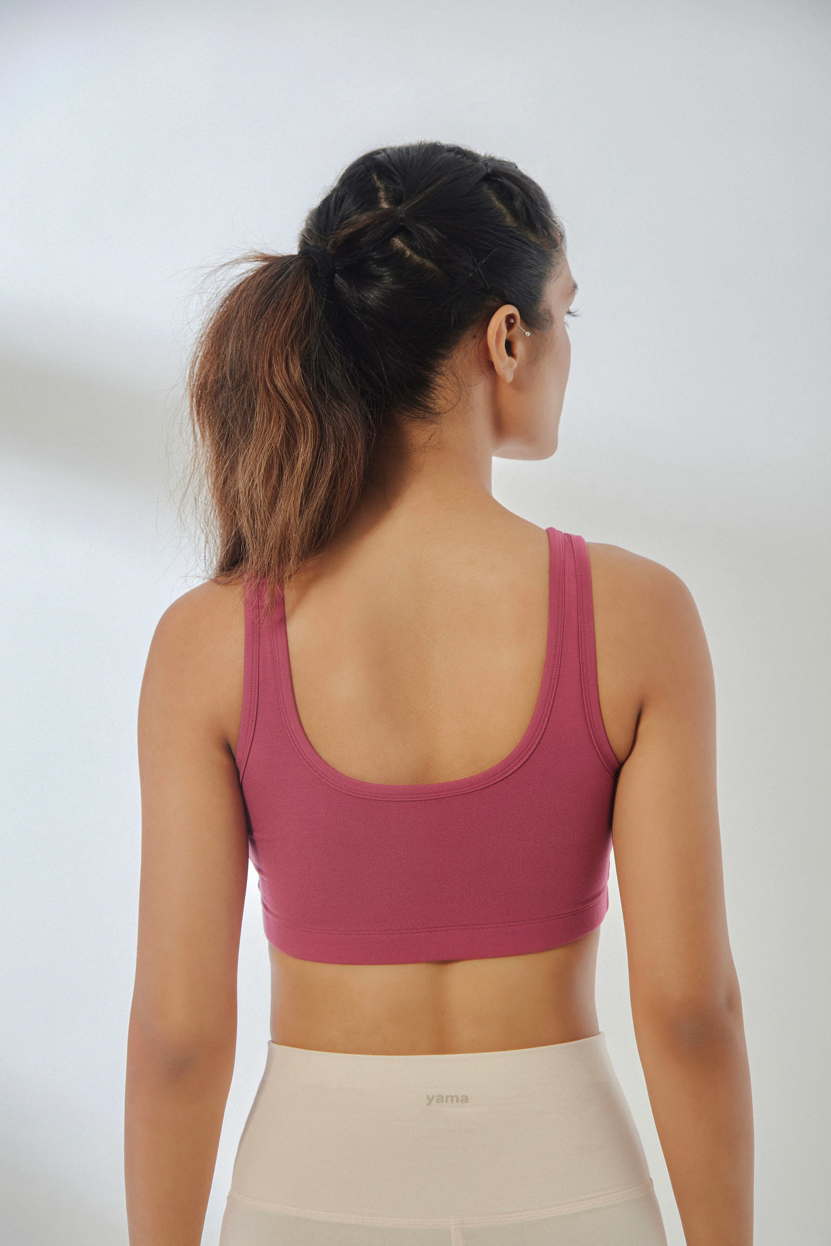 Aero Athletic Bra Malaga Pink - Image 4