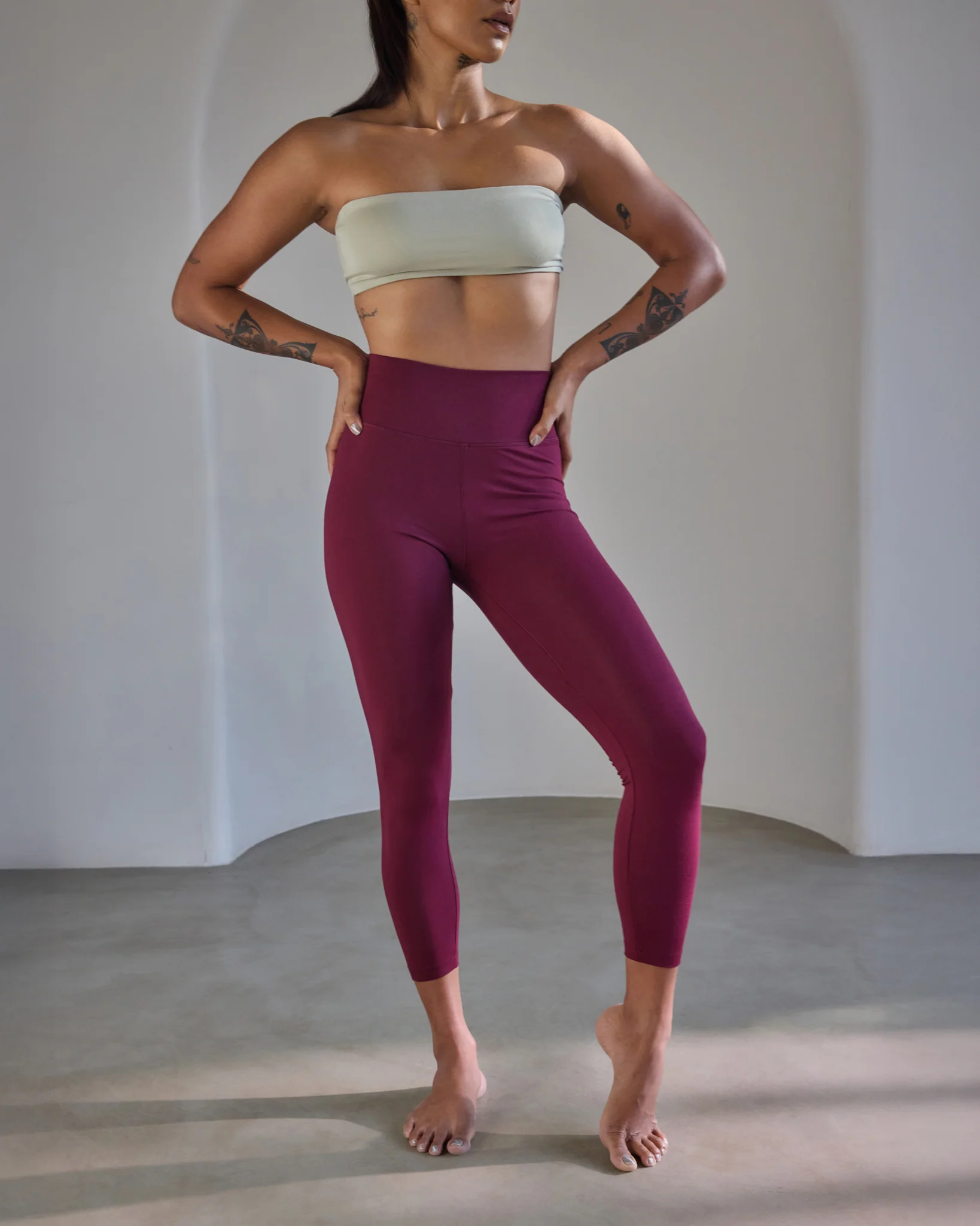 Aero Bandeau Top Alfa Beige - Image 4