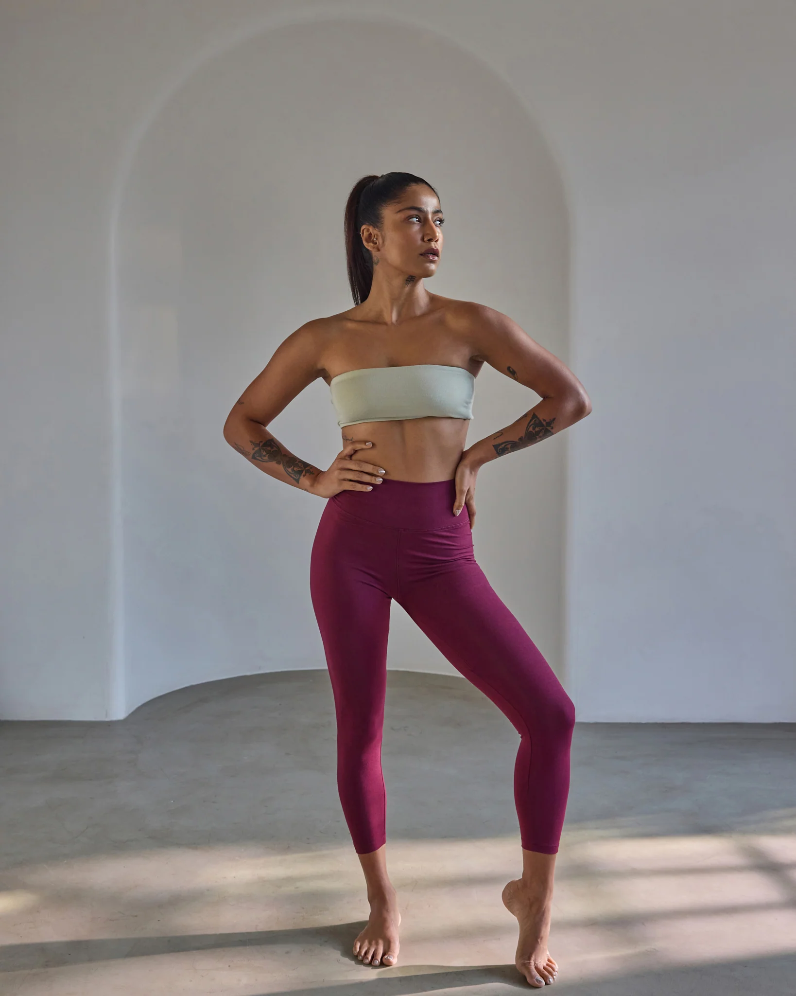 Aero Bandeau Top Alfa Beige - Image 5