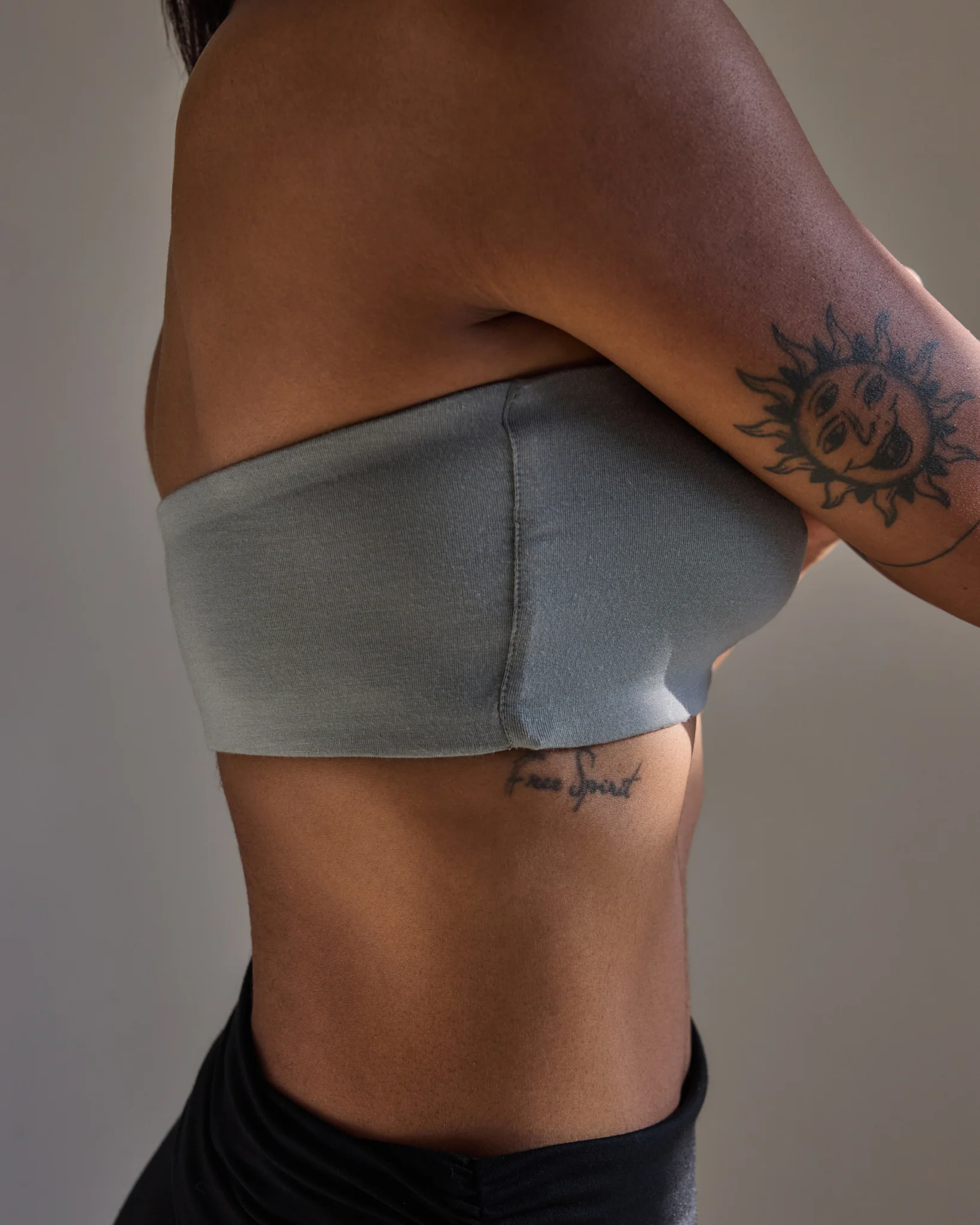 Aero Bandeau Top Weather Grey - Image 3