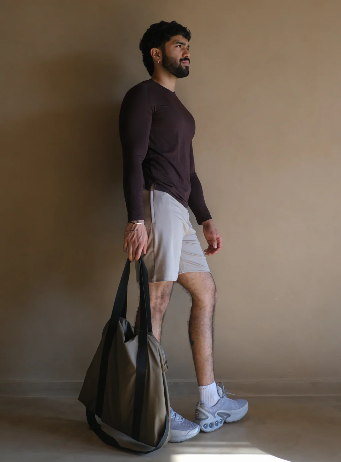 Flo Layered Shorts Weather Grey - Image 4
