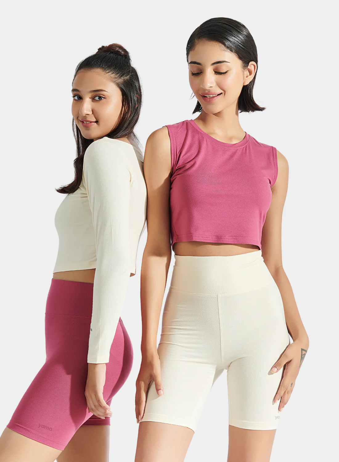 Aero Sleeveless Crop Tee Malaga Pink - Image 5