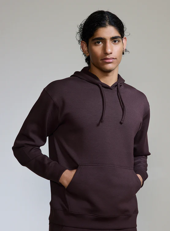 Aeroclouds Mens Retreat Hoodie Espresso - Image 4