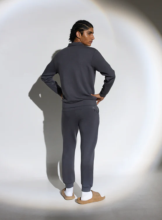 Aeroclouds Retreat Full Sleeve Pullover Stone Grey - Image 3