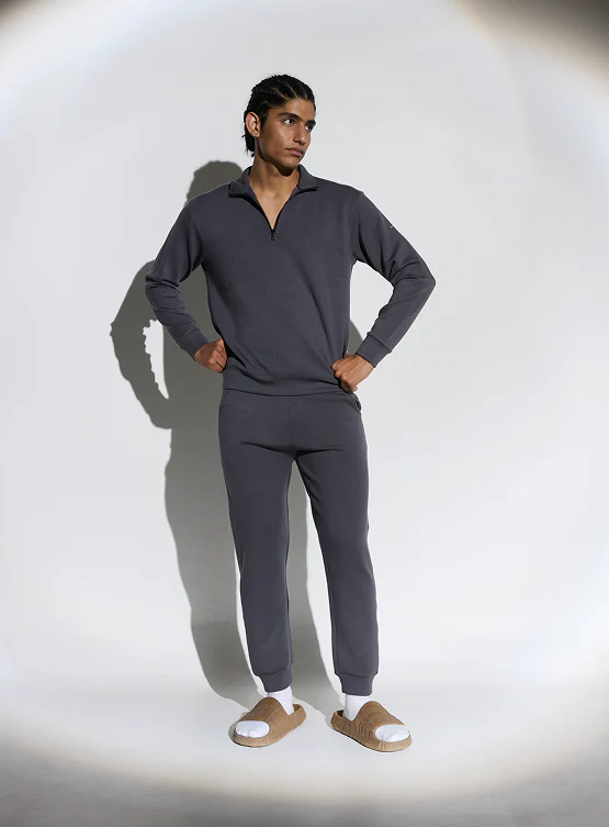 Aeroclouds Retreat Full Sleeve Pullover Stone Grey - Image 6