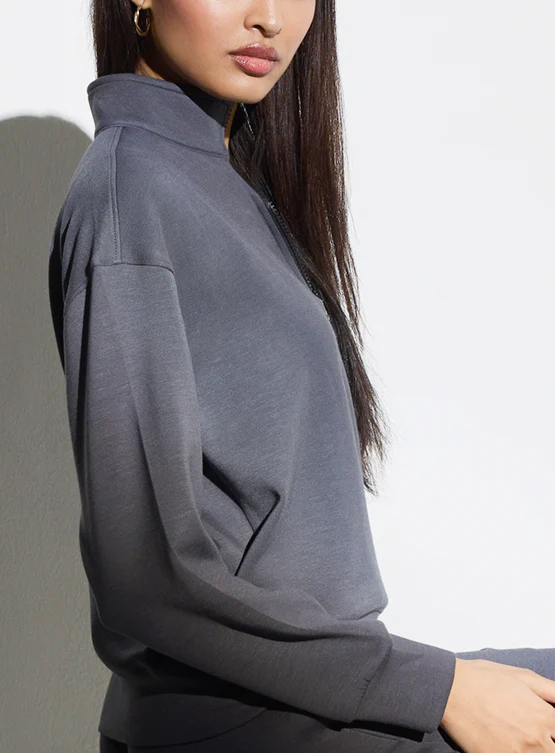 Aeroclouds Retreat Turtle Neck Pullover Stone Grey - Image 4