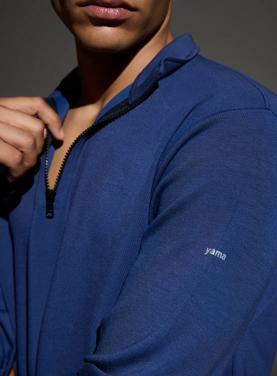 Aeroclouds Retreat Full Sleeve Pullover Luna Blue - Image 2