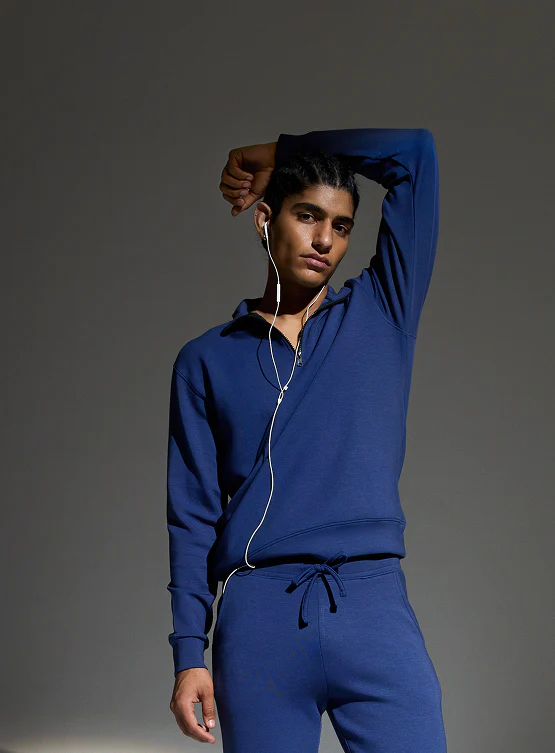 Aeroclouds Retreat Full Sleeve Pullover Luna Blue - Image 5