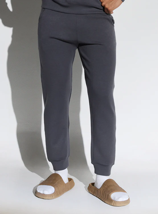 Aeroclouds Retreat Set Full Sleeve Pullover and Joggers Stone Grey - Image 4