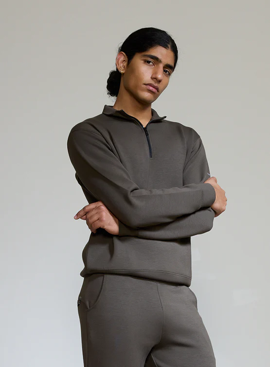 Aeroclouds Retreat Set Full Sleeve Pullover and Pants Olive - Image 2