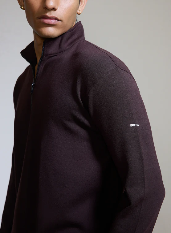 Aeroclouds Retreat Set Full Sleeve Pullover and Shorts Espresso - Image 3