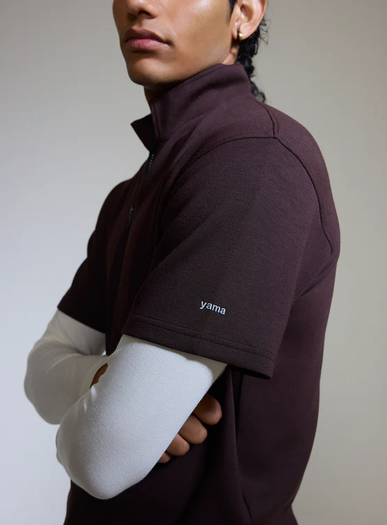 Aeroclouds Retreat Half Sleeve Pullover and Joggers Espresso - Image 3
