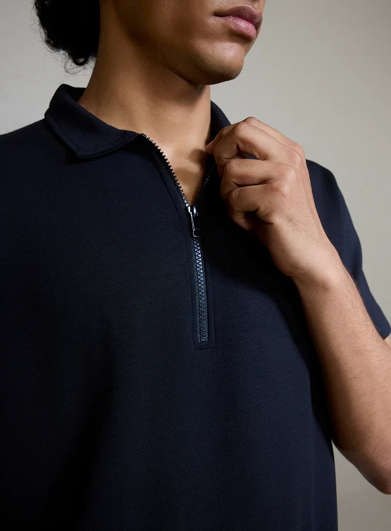 Aeroclouds Retreat Set Half Sleeve Pullover and Pants Midnight Black - Image 5