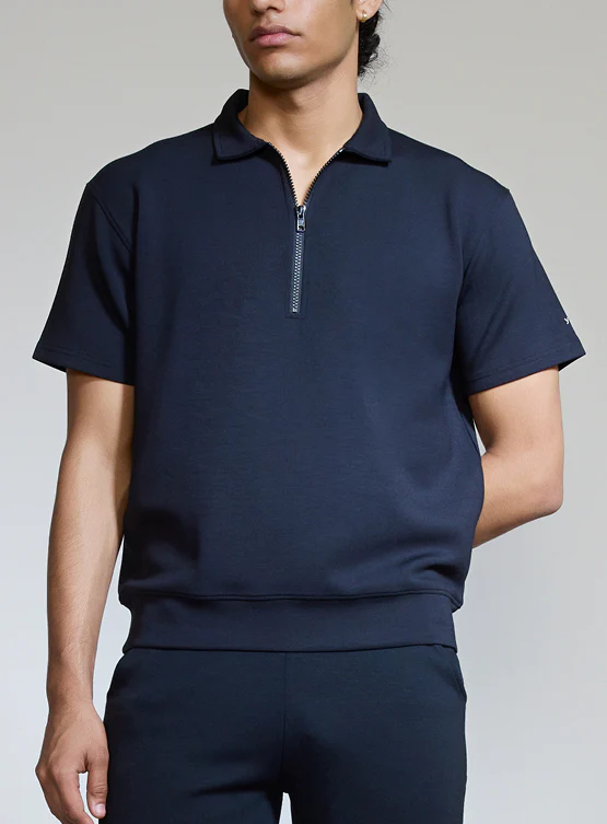 Aeroclouds Retreat Set Half Sleeve Pullover and Pants Midnight Black - Image 6