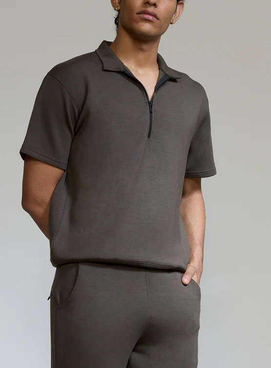 Aeroclouds Retreat Half Sleeves Pullover Olive - Image 3