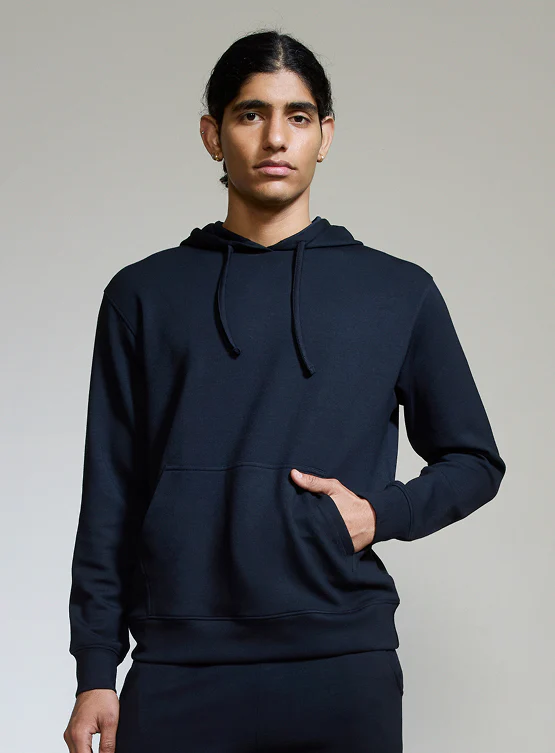 Aeroclouds Mens Retreat Hoodie Black - Image 3