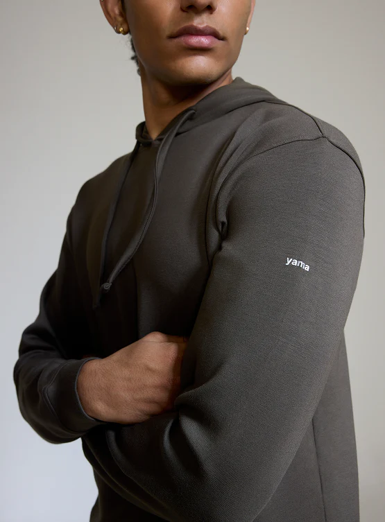 Aeroclouds Mens Retreat Hoodie Olive - Image 4