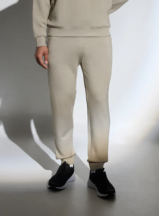 Aeroclouds Men's Retreat Jogger Pants Beige - Image 3