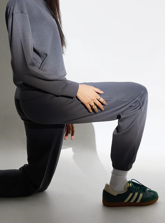 Aeroclouds Women's Retreat Jogger Pants Stone Grey - Image 6