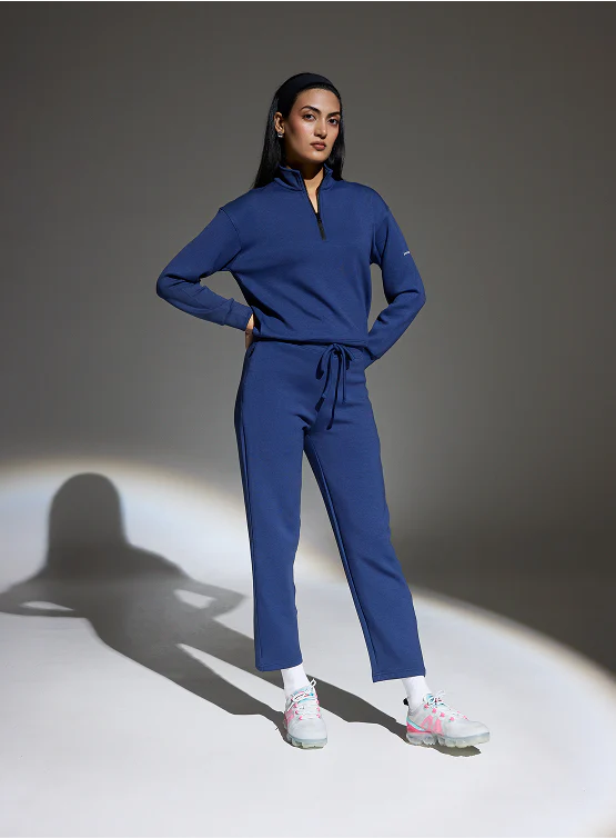 Aeroclouds Retreat Turtle Neck Pullover Luna Blue - Image 3