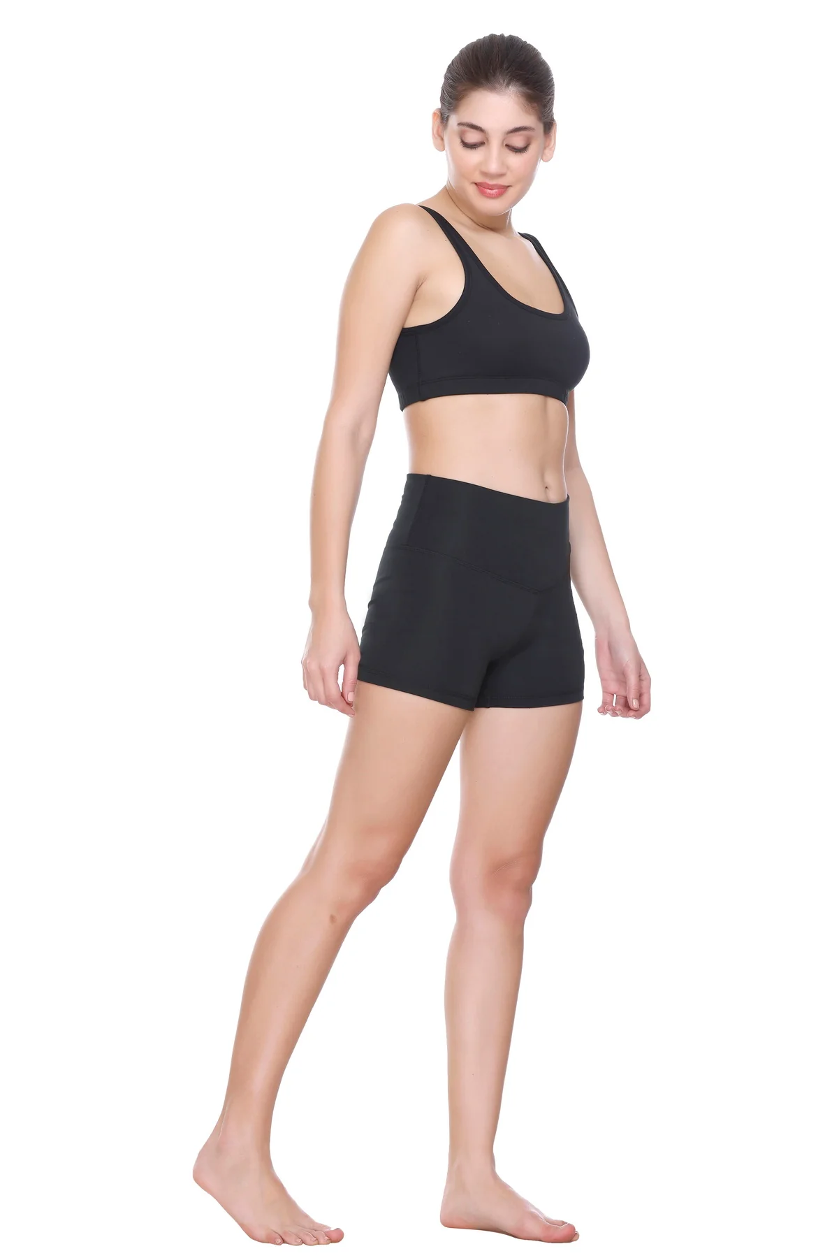 Flo Athletic Bra  Midnight Black - Image 5