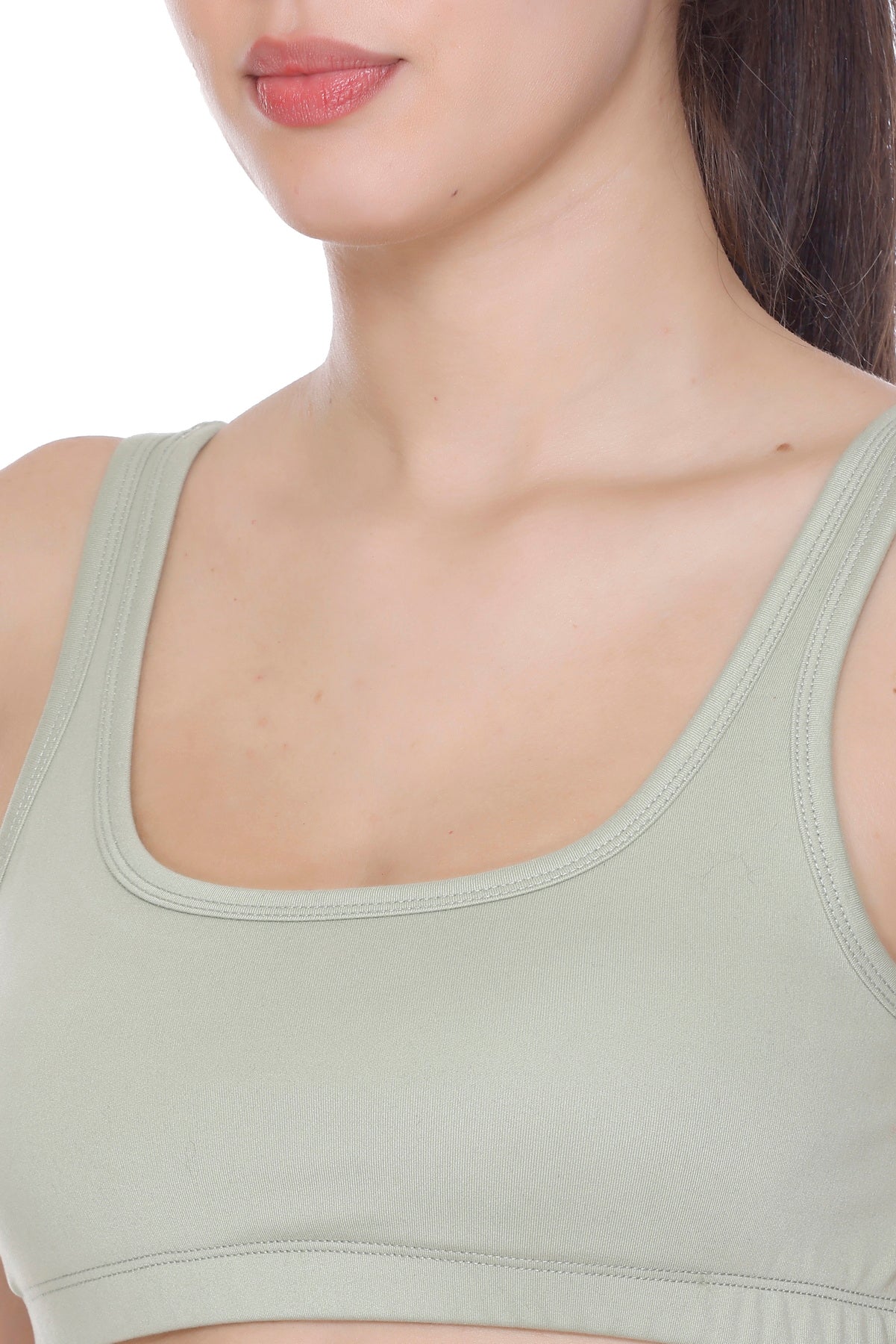 Flo Athletic Bra Tea Green - Image 4