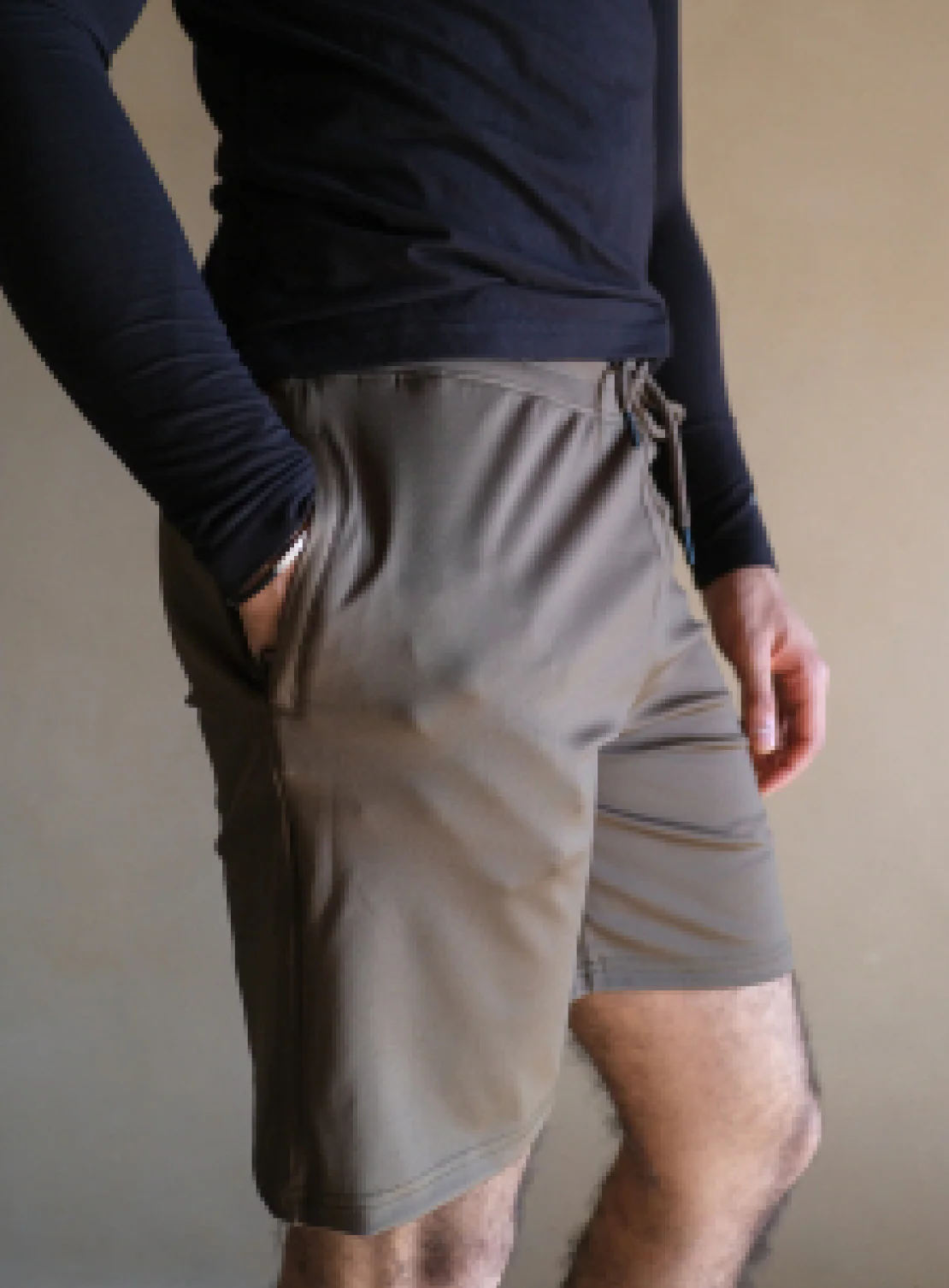 Flo Layered Shorts Olive - Image 4