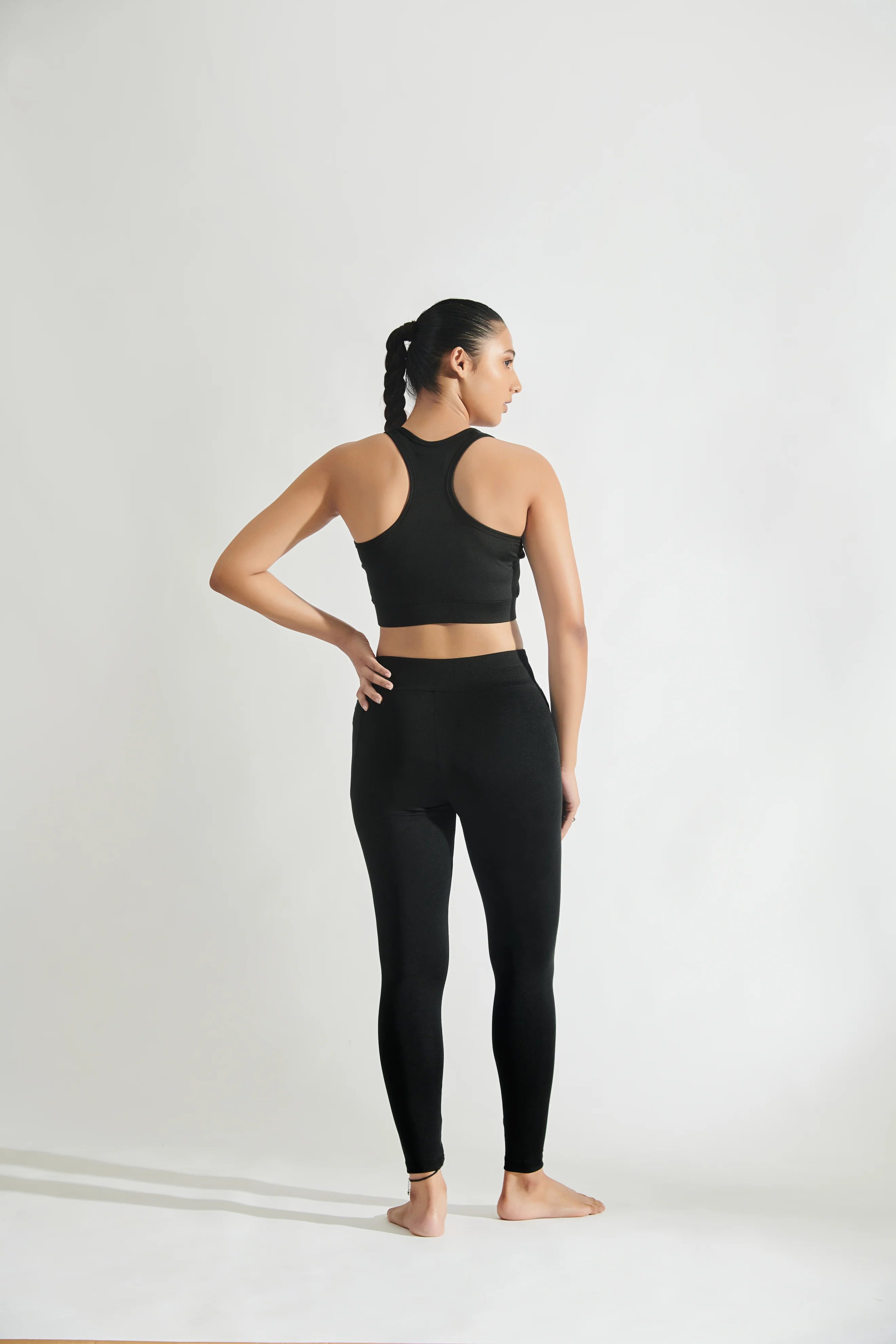 Flo Set Bra Top and Legging Midnight Black - Image 5